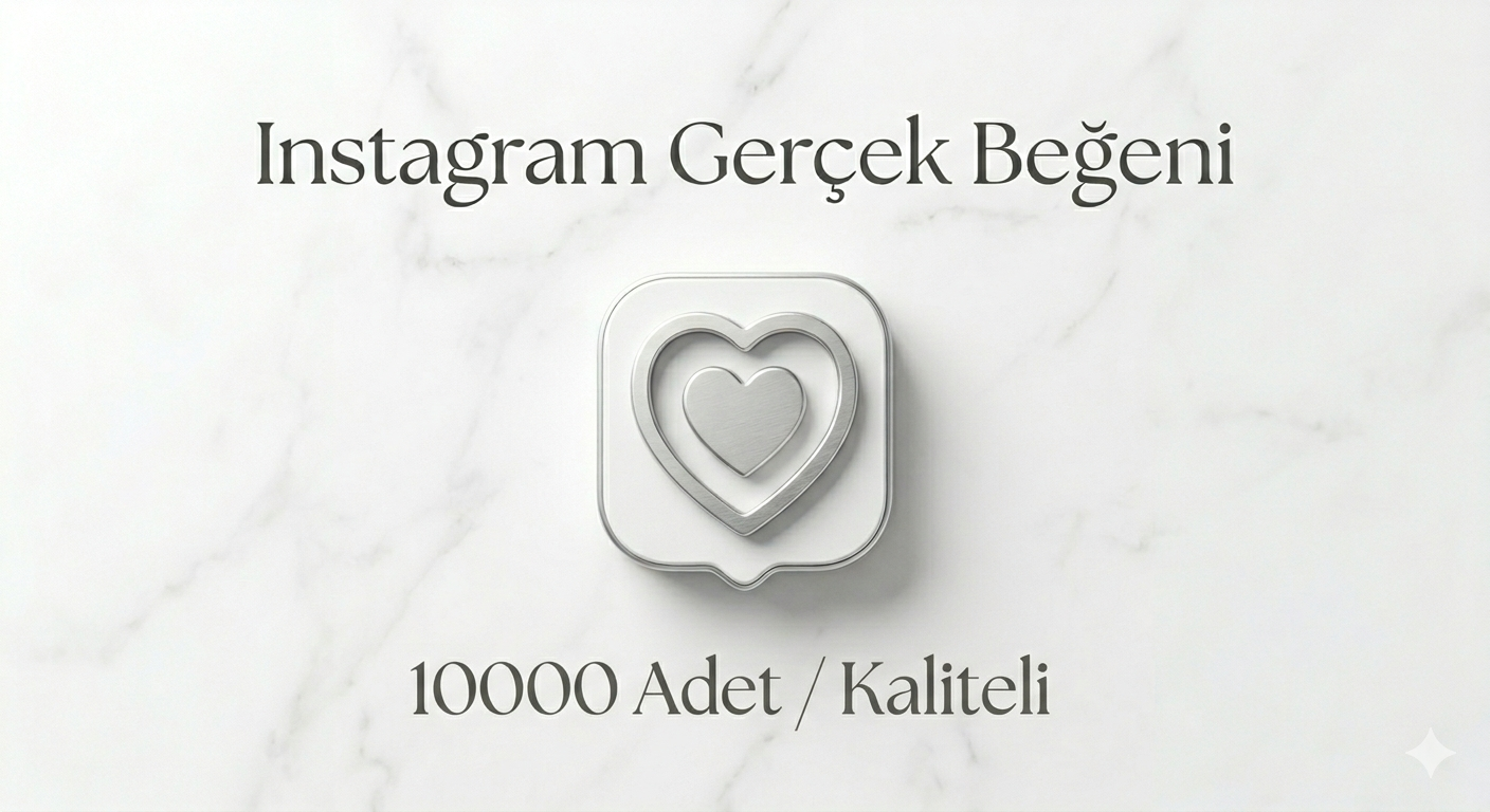 İnstagram Keşfet Etkili 10000 Beğeni