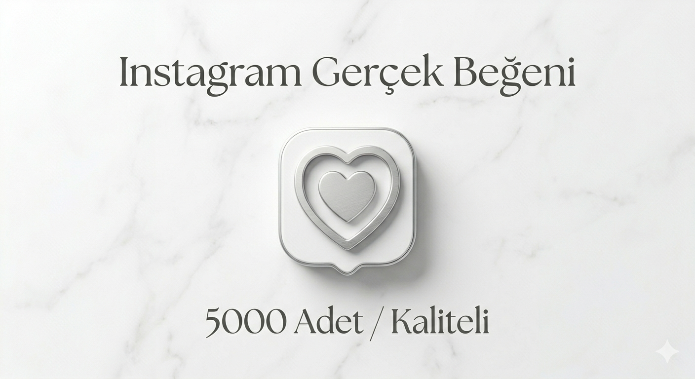 İnstagram Keşfet Etkili 5000 Beğeni